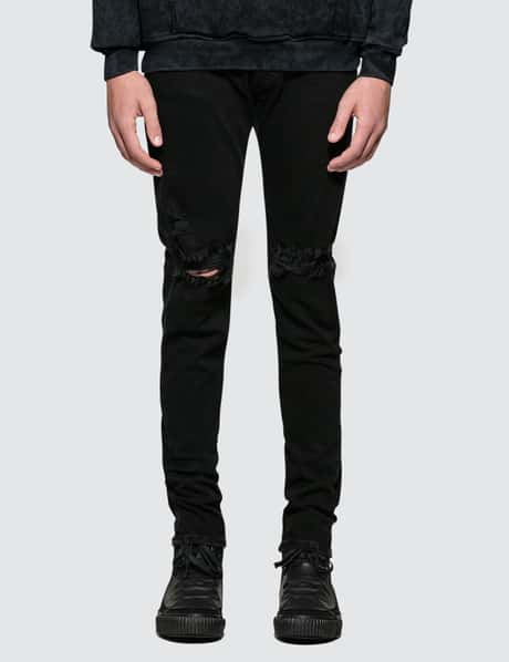 Black Jeans Destroyer Jeans Represent Destroyer Denim Jeans