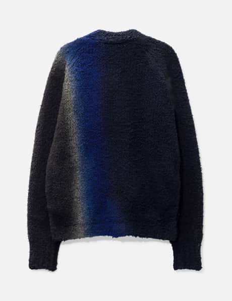 Sacai - タイダイ ニット カーディガン | HBX - ハイプビースト 