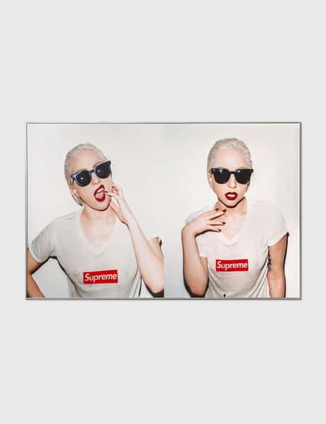 Supreme Lady Gaga X Supreme Poster With Frame