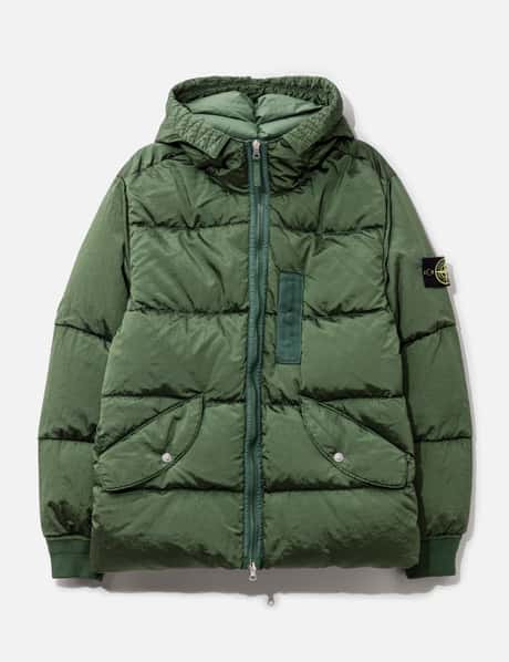 Stone Island Nylon Metal In Econyl Regenerated Nylon Down Jacket