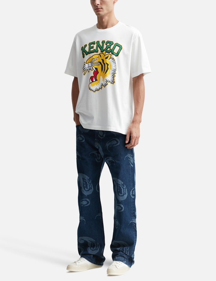 Tiger Varsity Oversize T-shirt Placeholder Image