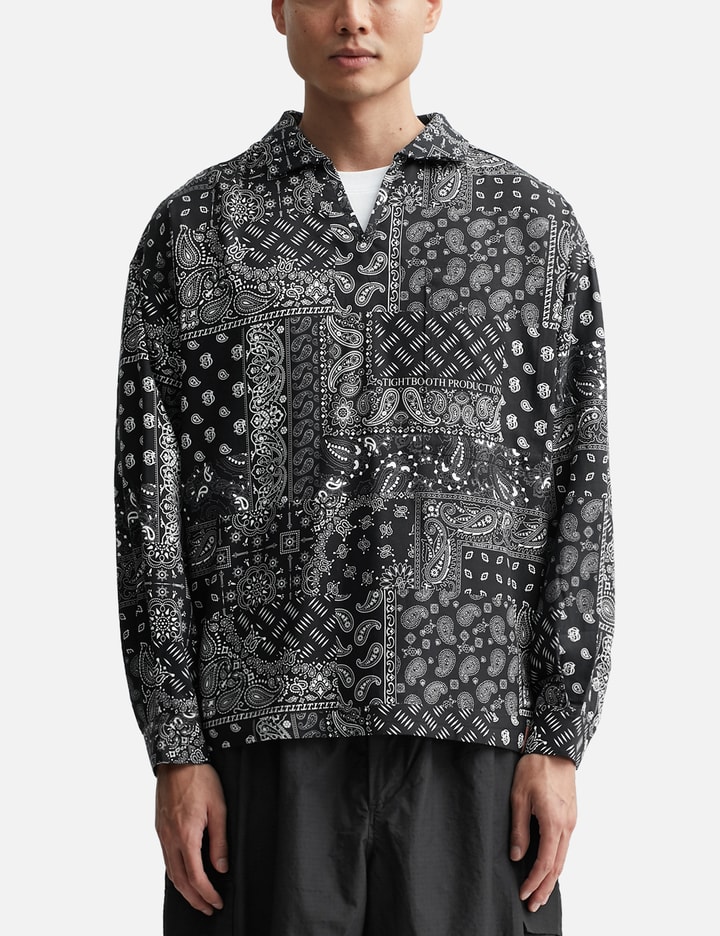 Paisley Long Sleeve Open Shirt Placeholder Image