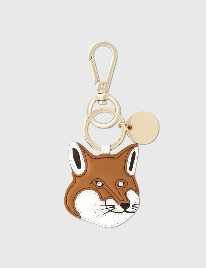 Fox Head Leather Keyring Placeholder Image