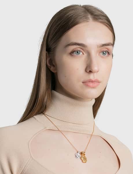 Louis Vuitton Womens Gold Plated Metal LV&ME Necklace - Shop Linda's Stuff
