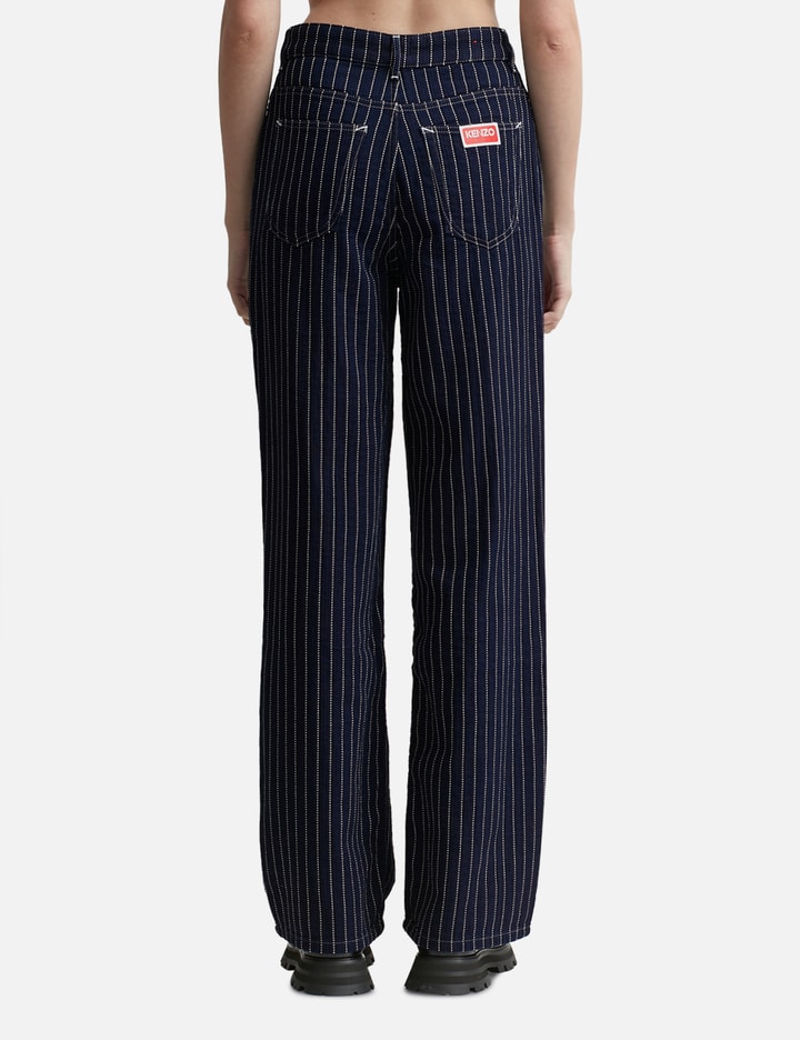 'Kenzo Sashiko Stitch' Wide-leg Jeans Placeholder Image