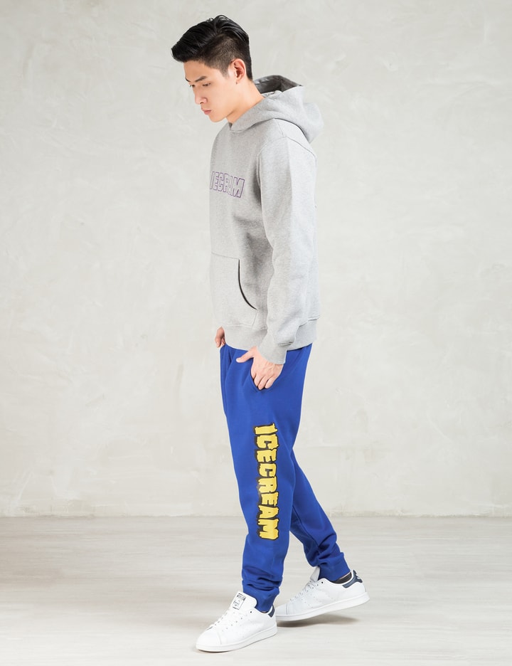 Blue Crunchy Logo Sweatpants Placeholder Image