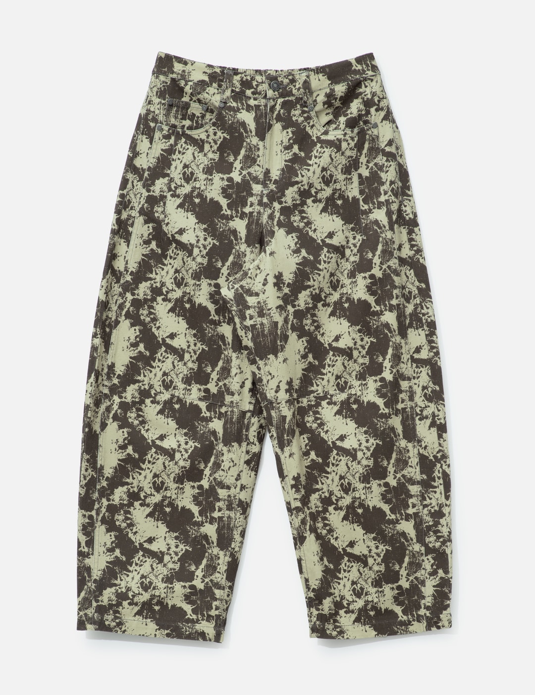 Distressed Effect Barrel Jeans view 7