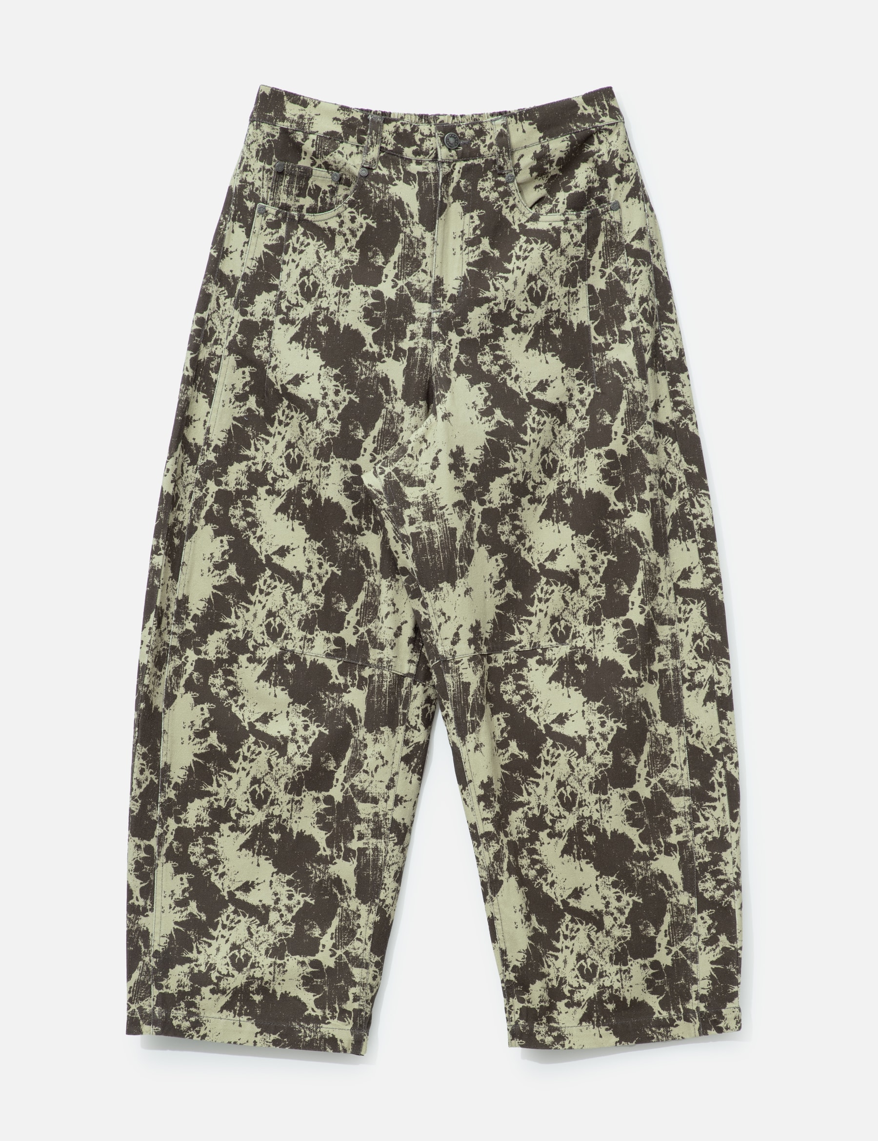 Distressed Effect Barrel Jeans view 16