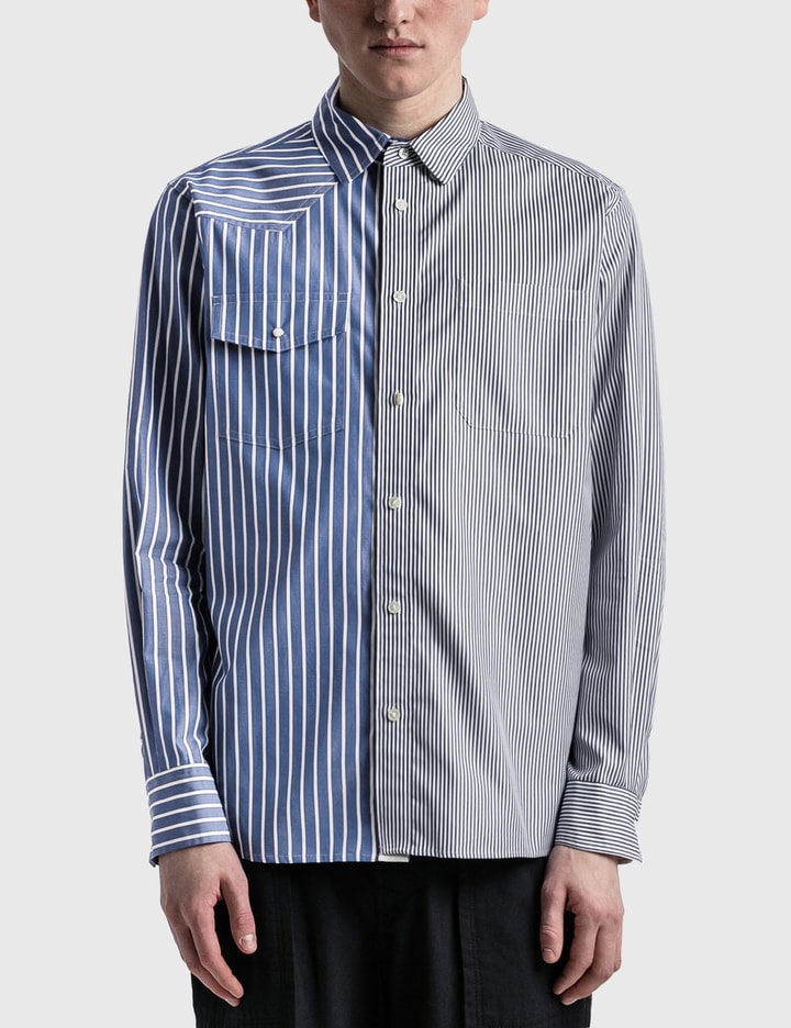 Cotton Striped Poplin Shirt Placeholder Image