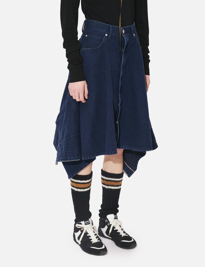 Beautiful People Double-End Left Hand Twill Denim Skirt