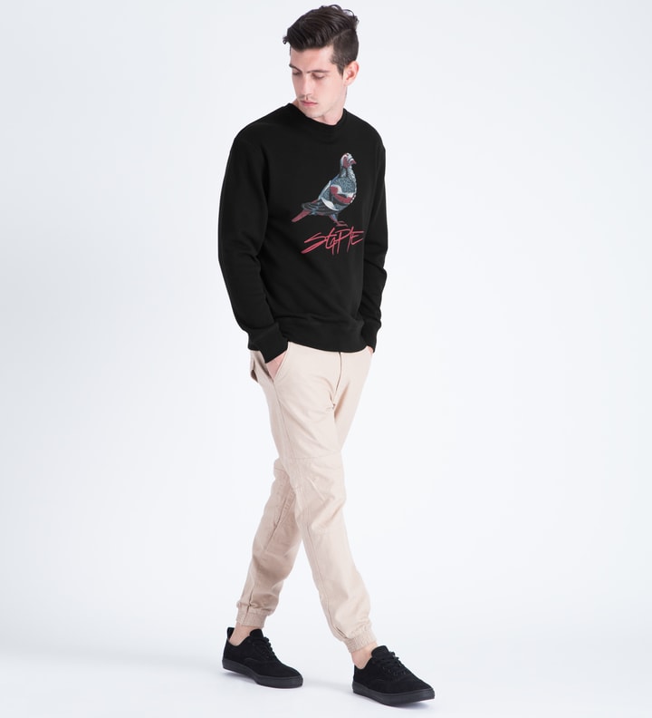 Black MJ Crewneck Sweater Placeholder Image