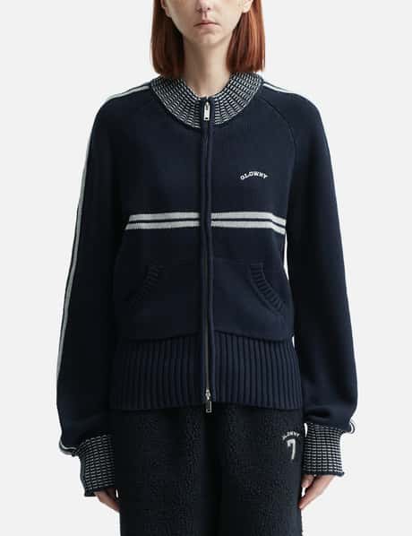 グロウニー Motion Knit Zip Up