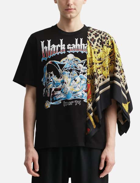 ジュンヤ ワタナベ マン - Black Sabbath Silk Scarf T-Shirt | HBX