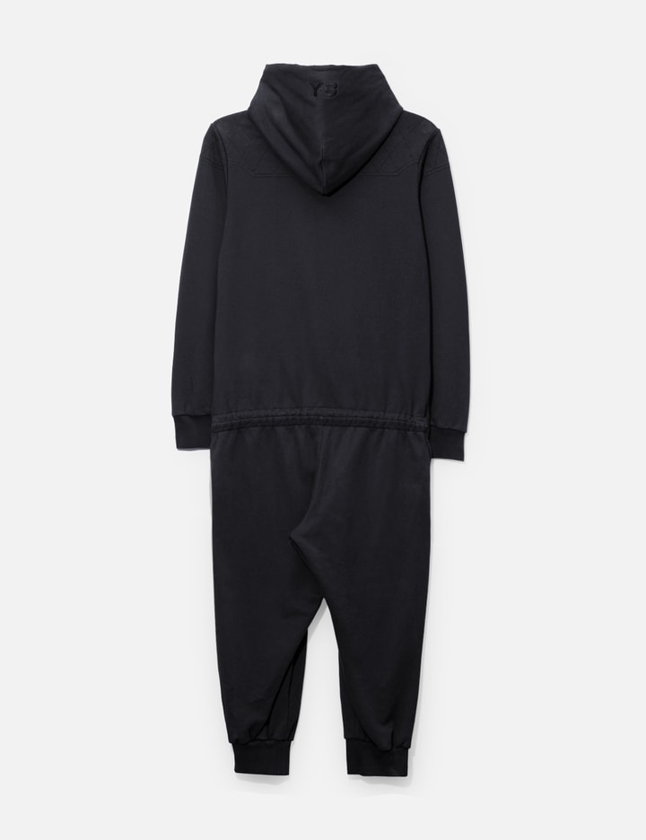 Shop Y-3 Cotton Jumpsuit In Black