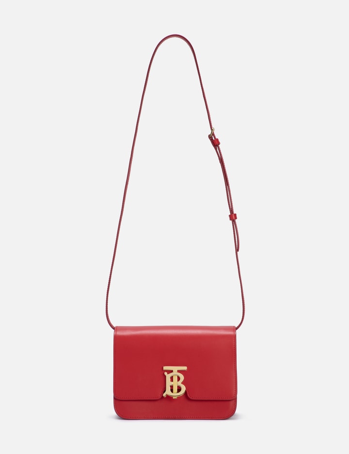 Burberry Mini Tb Bag In Red
