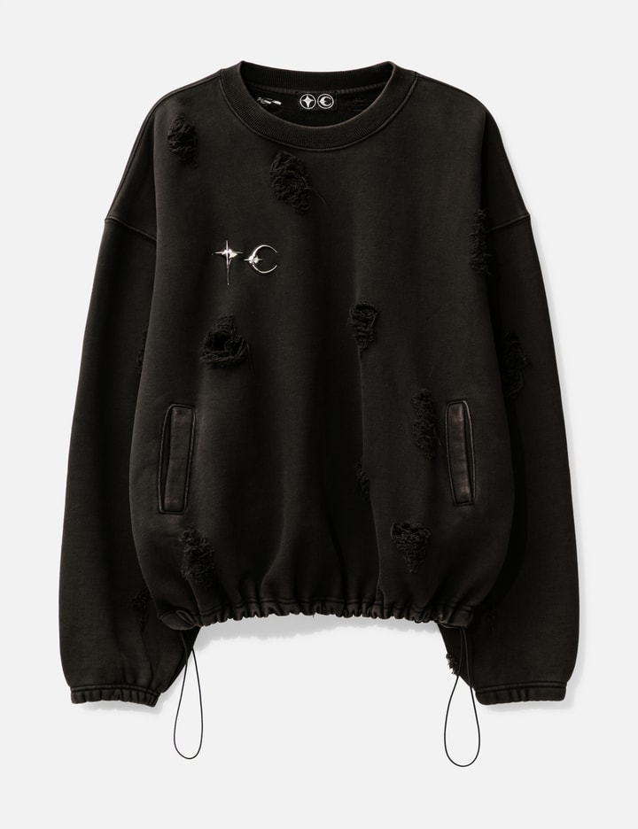 Distressed TC Logo Crewneck Sweatshirt Placeholder Image