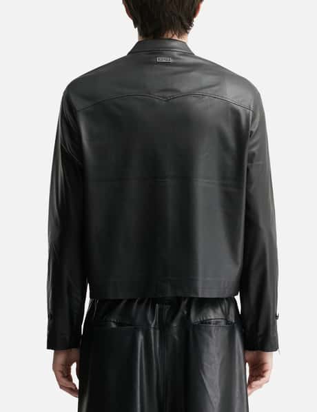 Acceptance Faux Leather Shirt view 12