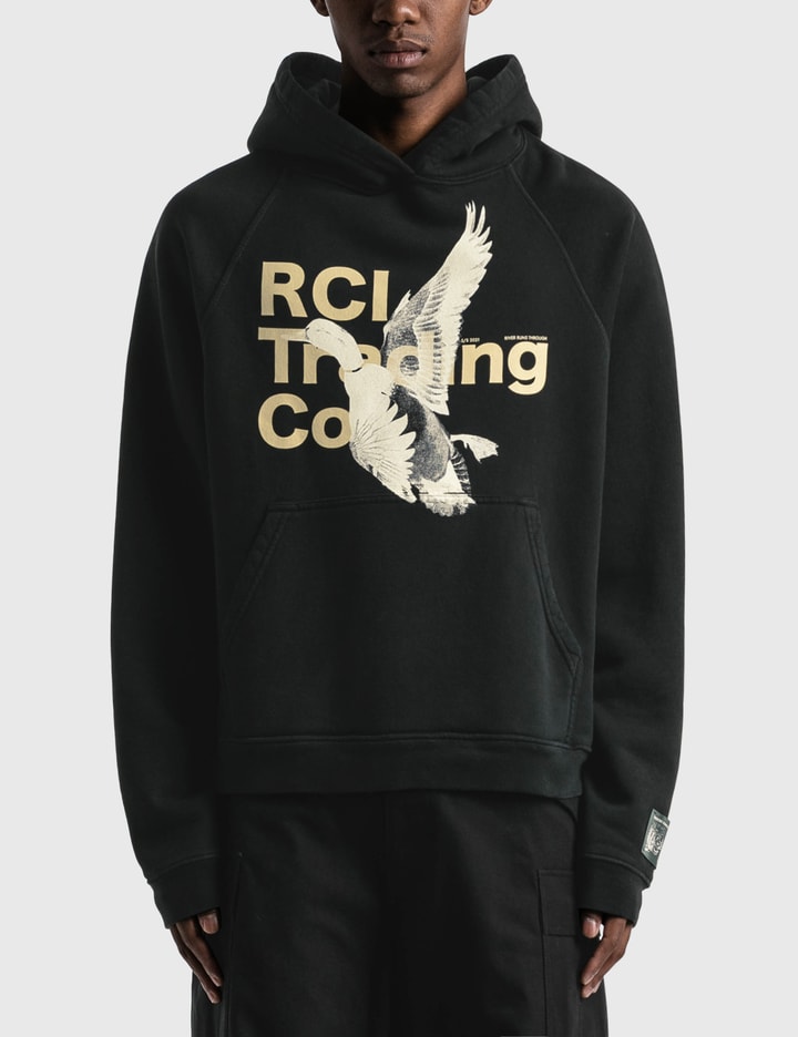 RCI Duck Print Hooded Sweatshirt Placeholder Image