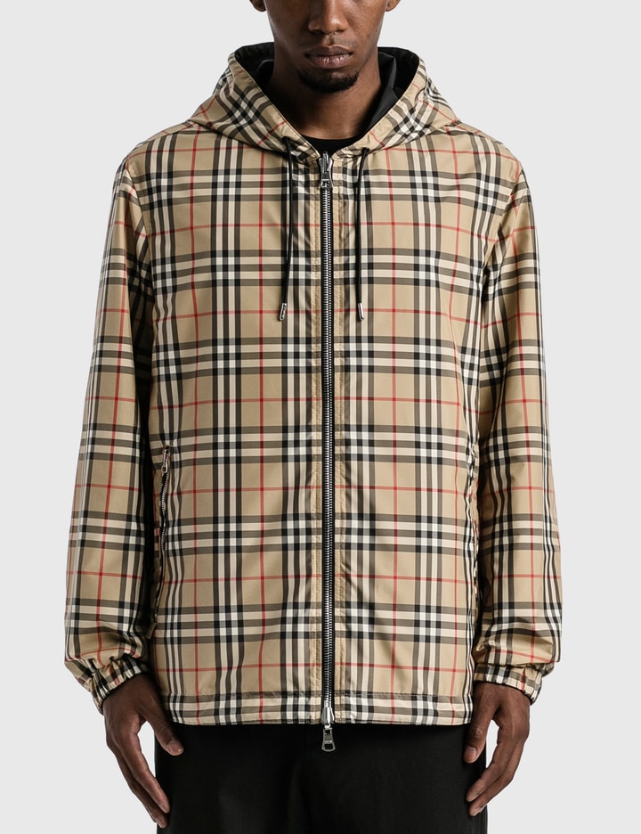 Burberry - Reversible Vintage Check Hooded Jacket | HBX - Globally Curated  Fashion and Lifestyle by Hypebeast