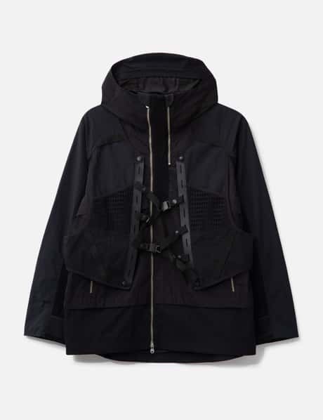 White Mountaineering Layered Hooded Jacket