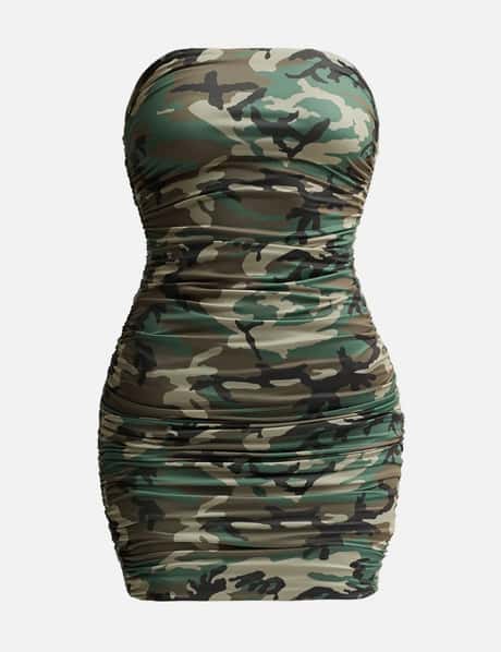 PRIX Workshop Ruched Tube Dress