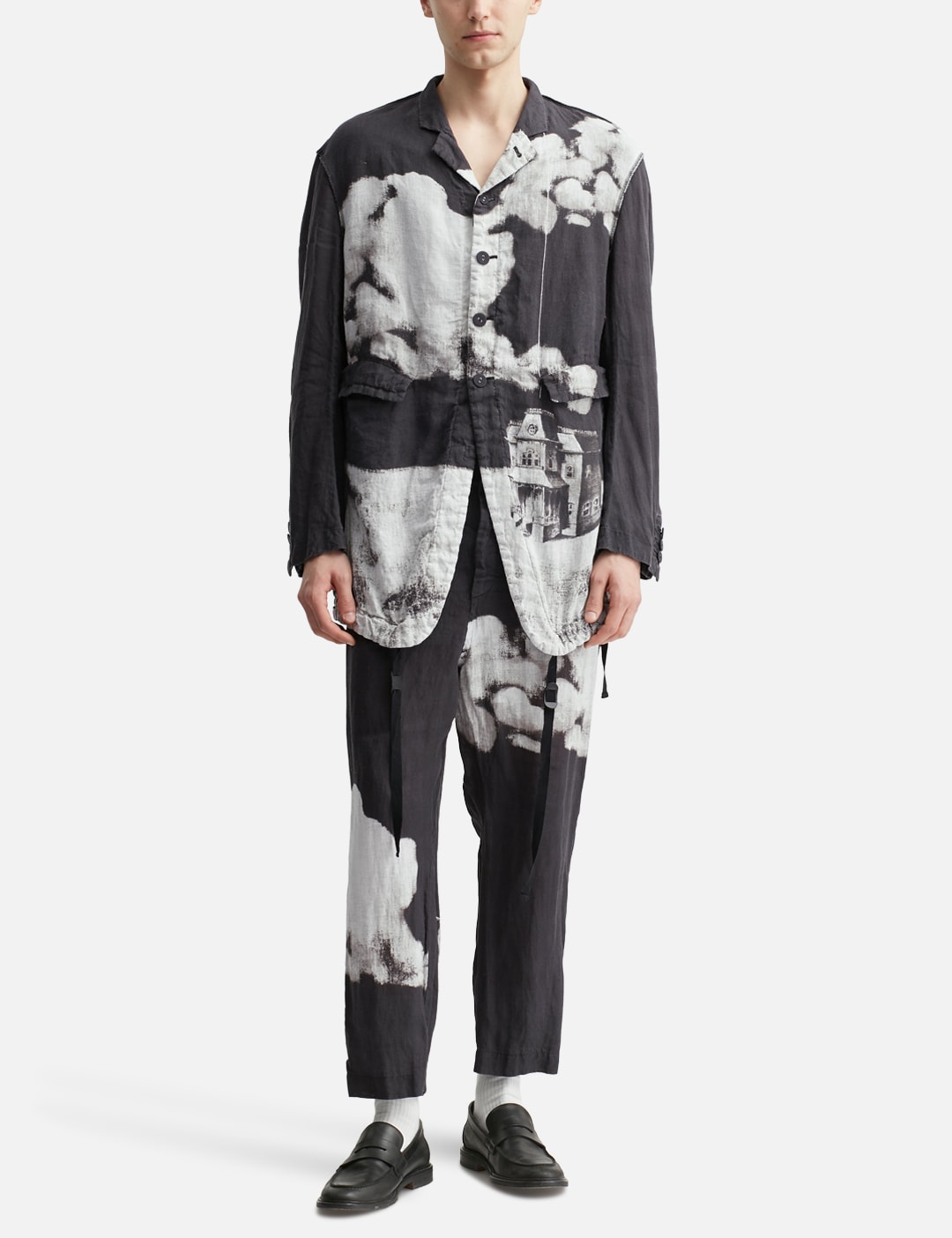 UC1E4501-1 WOOL LINEN PANTS view 20