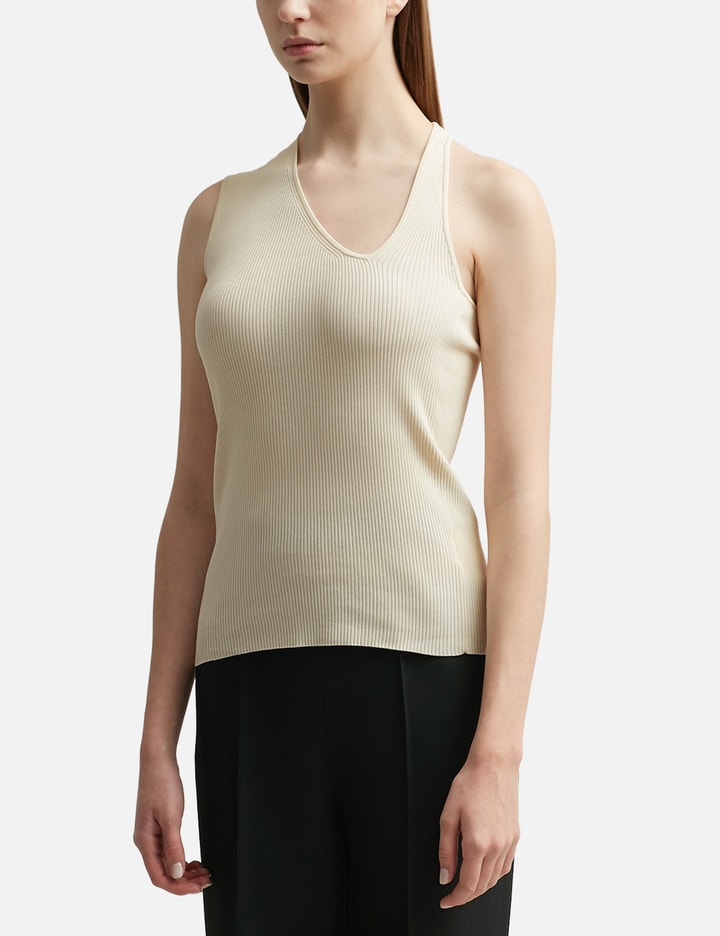 SCRULPTURAL KNIT TANKTOP Placeholder Image