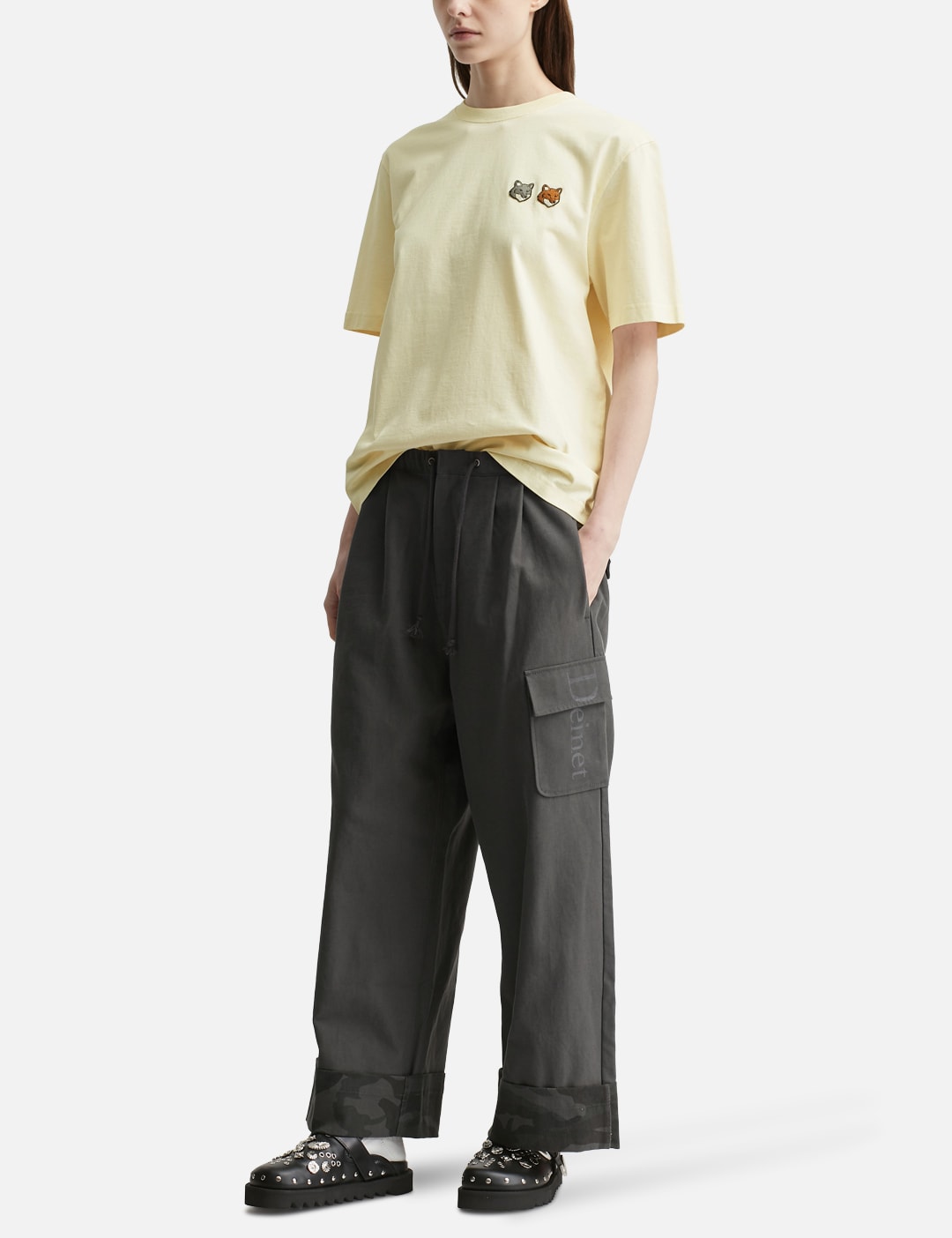 Double Fox Head Comfort T-Shirt view 15