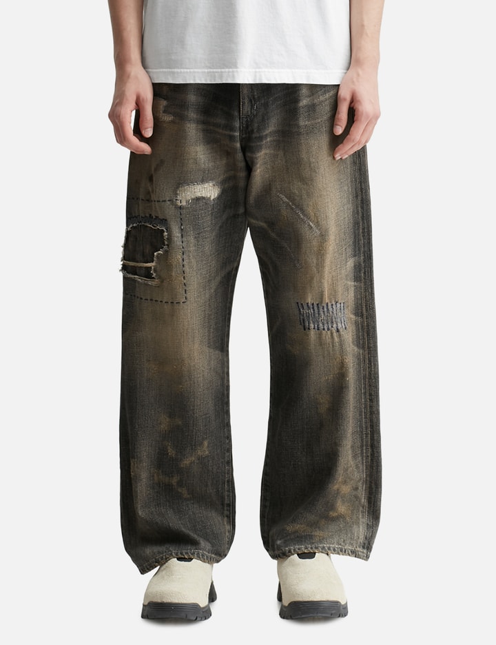 SAVAGE DENIM DP WIDE PANTS Placeholder Image