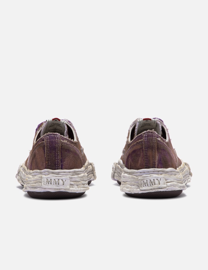 Miharayasuhiro Peterson 23 Og Sole Washed Denim Low Sneakers In Purple