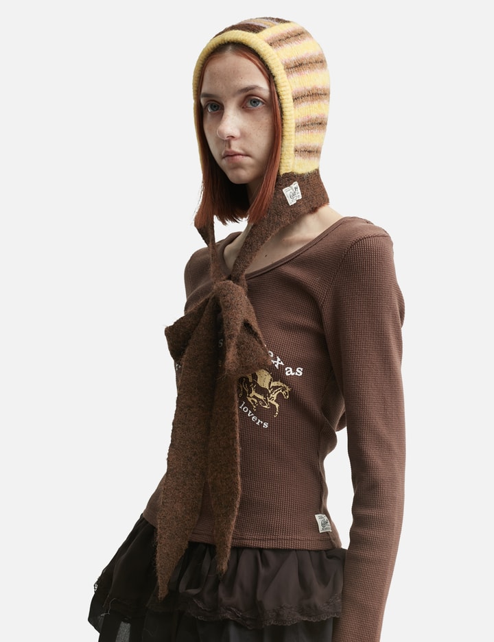 Sundae Stripe Knit Balaclava Placeholder Image