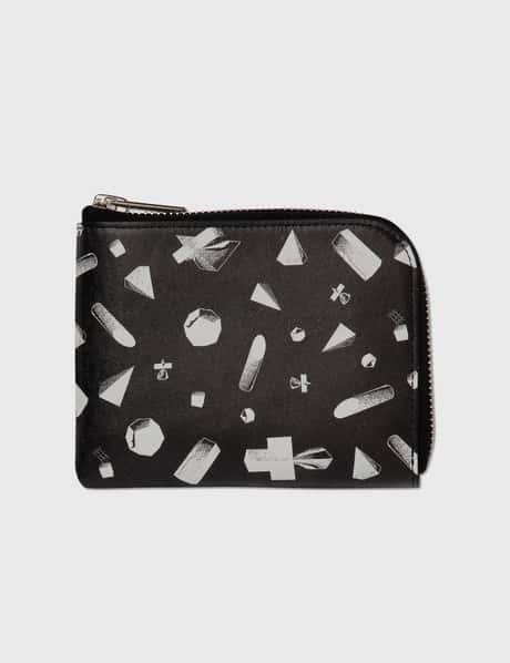 Undercover Graphic Print Leather Wallet