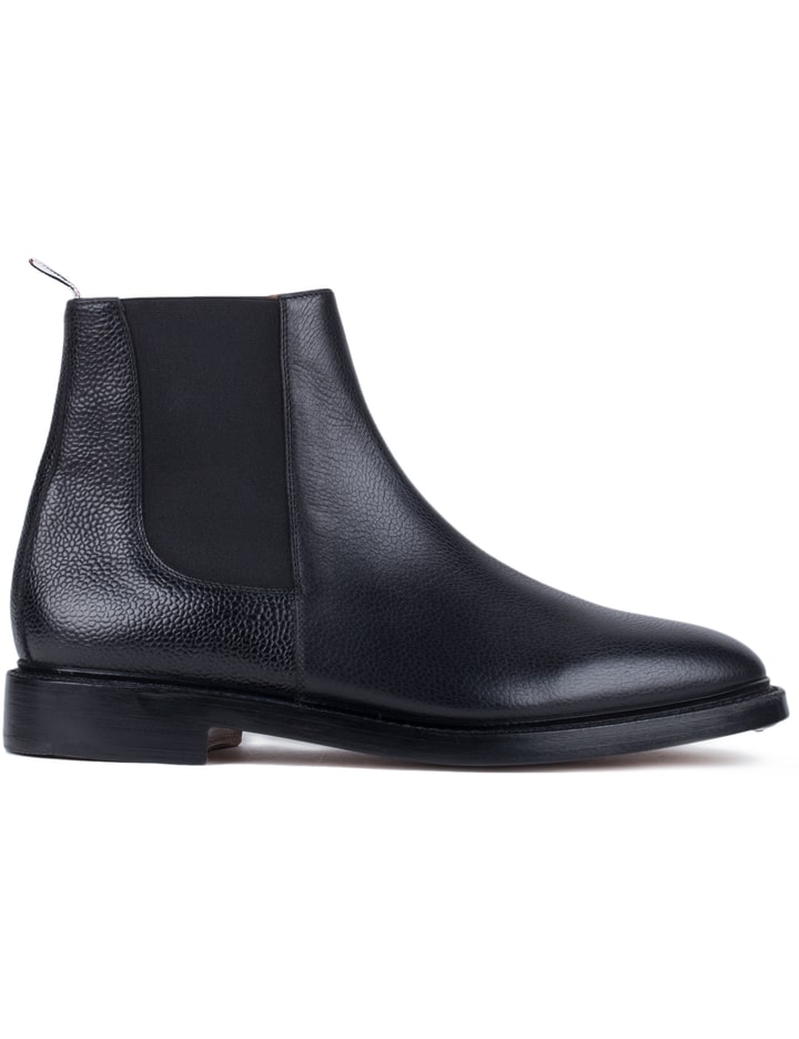 Pebble Grain Leather Chelsea Boots Placeholder Image
