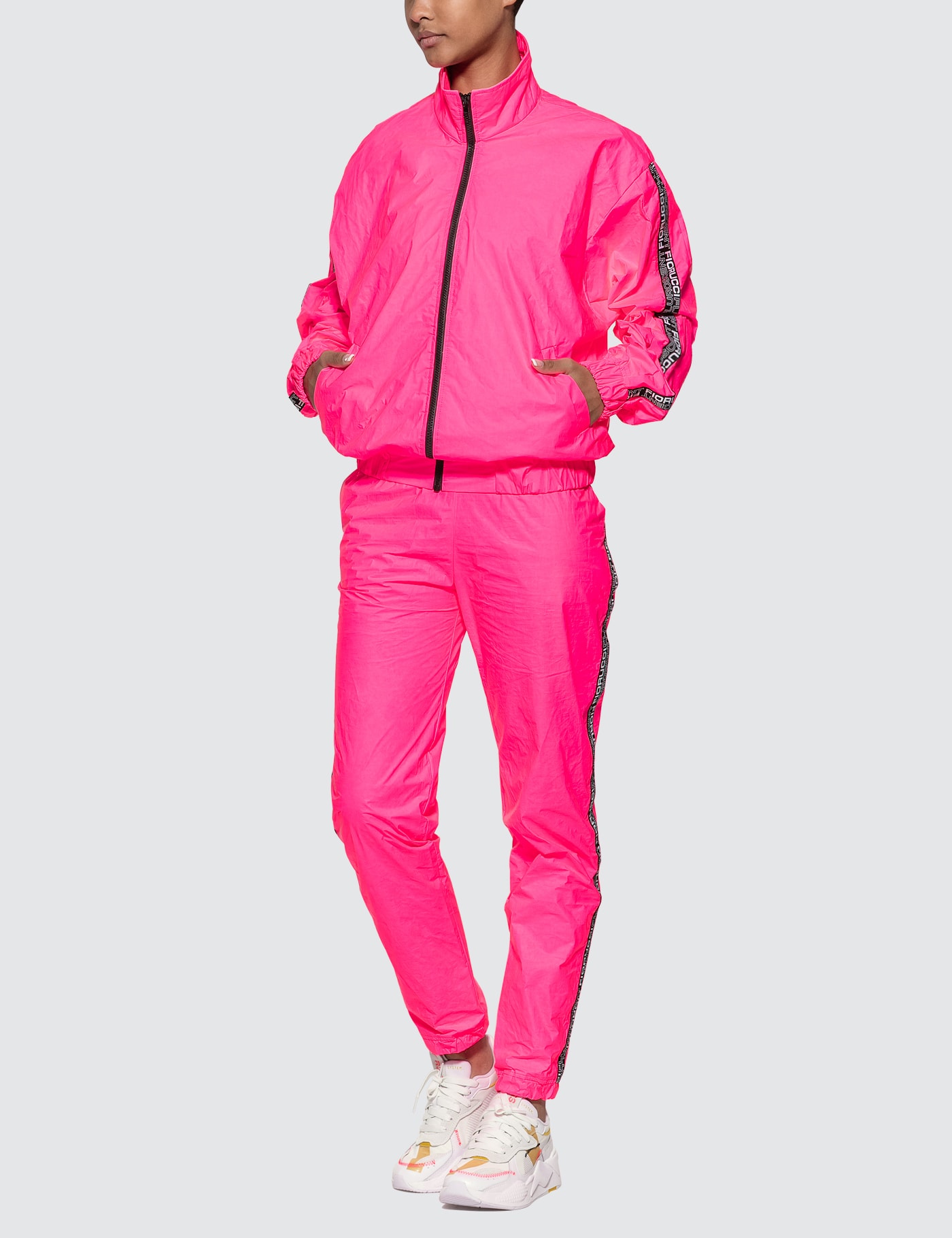 Tyvek Neon Pink Bomber Jacket view 16
