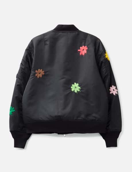 Flower Embroidery Flight Jacket view 8