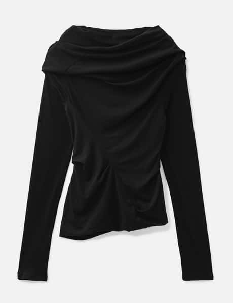 Long Sleeves Twist Top view 8