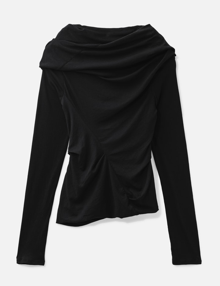 Long Sleeves Twist Top view 2