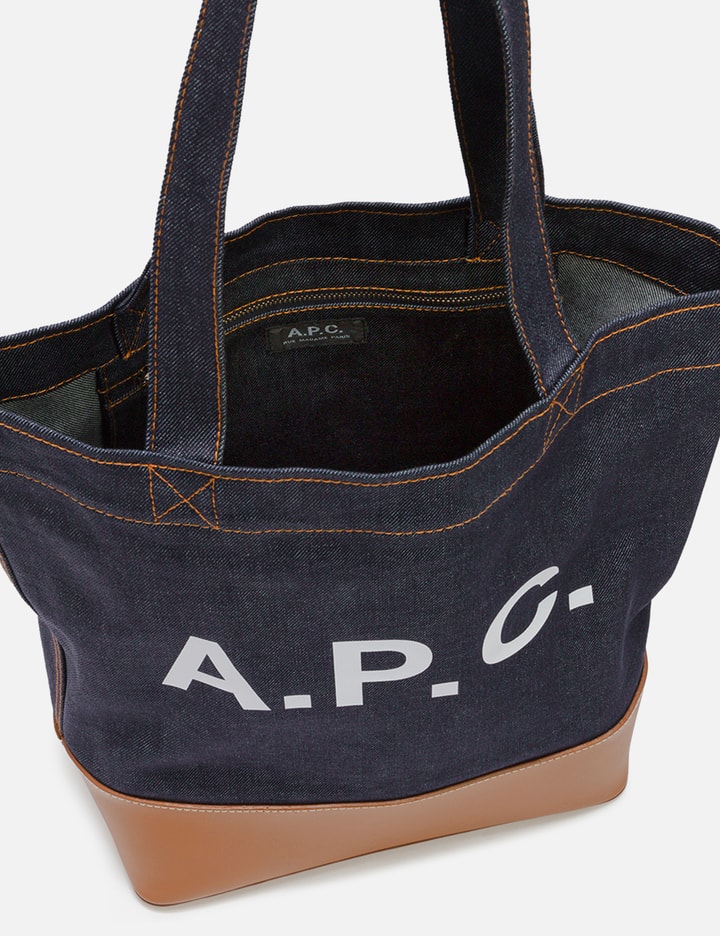Shop Apc Axel Tote Bag In Brown