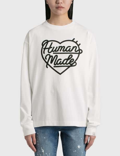 Human Made ロングスリーブ ハートTシャツ