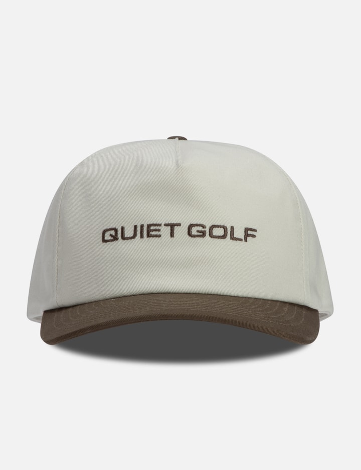 Quiet Golf Qg Sport 5-panel Hat In White