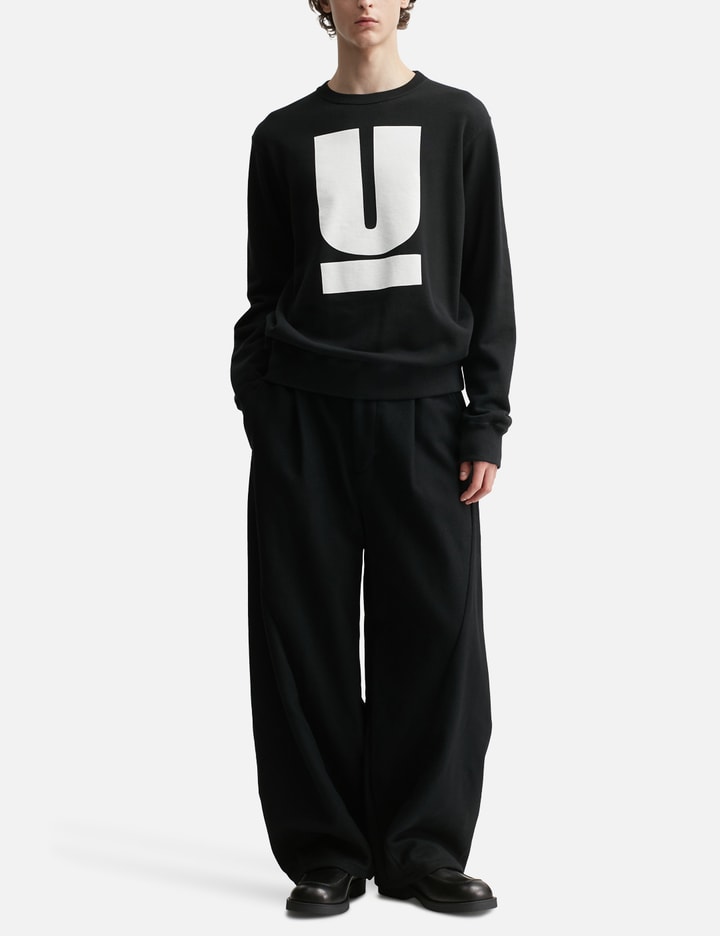 Iconic U Print Crewneck Sweatshirt Placeholder Image