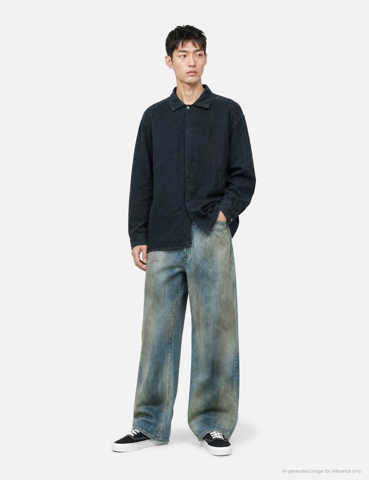 ANCELLM #08 Middle Straight 5P Denim Pants