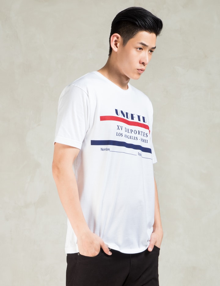 White Deportes T-Shirt Placeholder Image