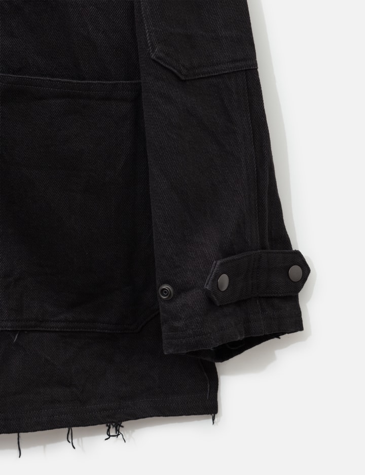 Barbell Object Denim Coverall