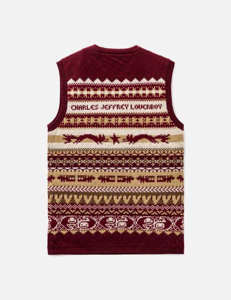 Fine Fairisle Vest view 8