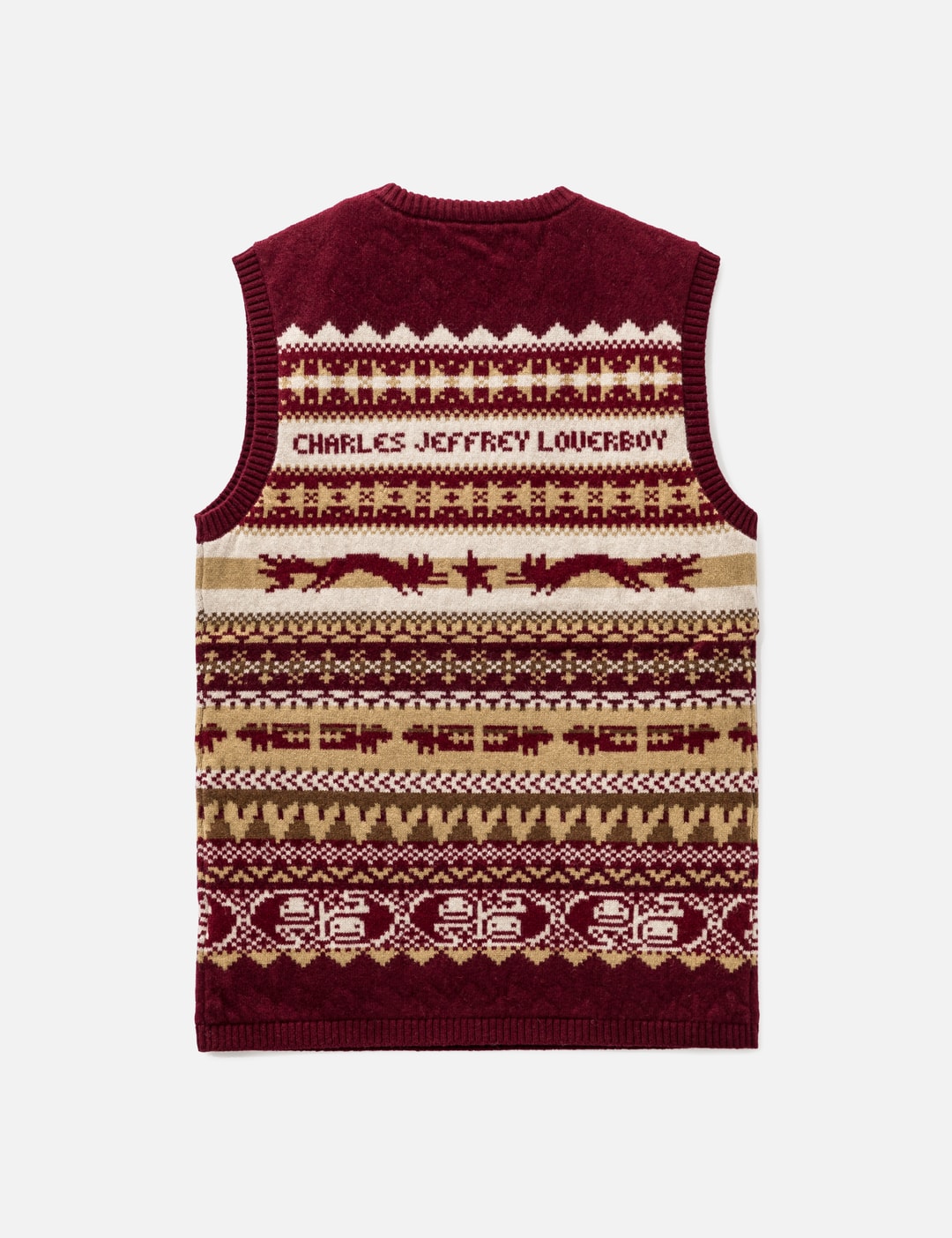 Fine Fairisle Vest view 9