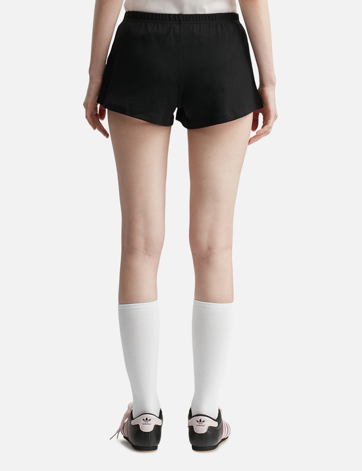Glowny Button Fly Mini Shorts