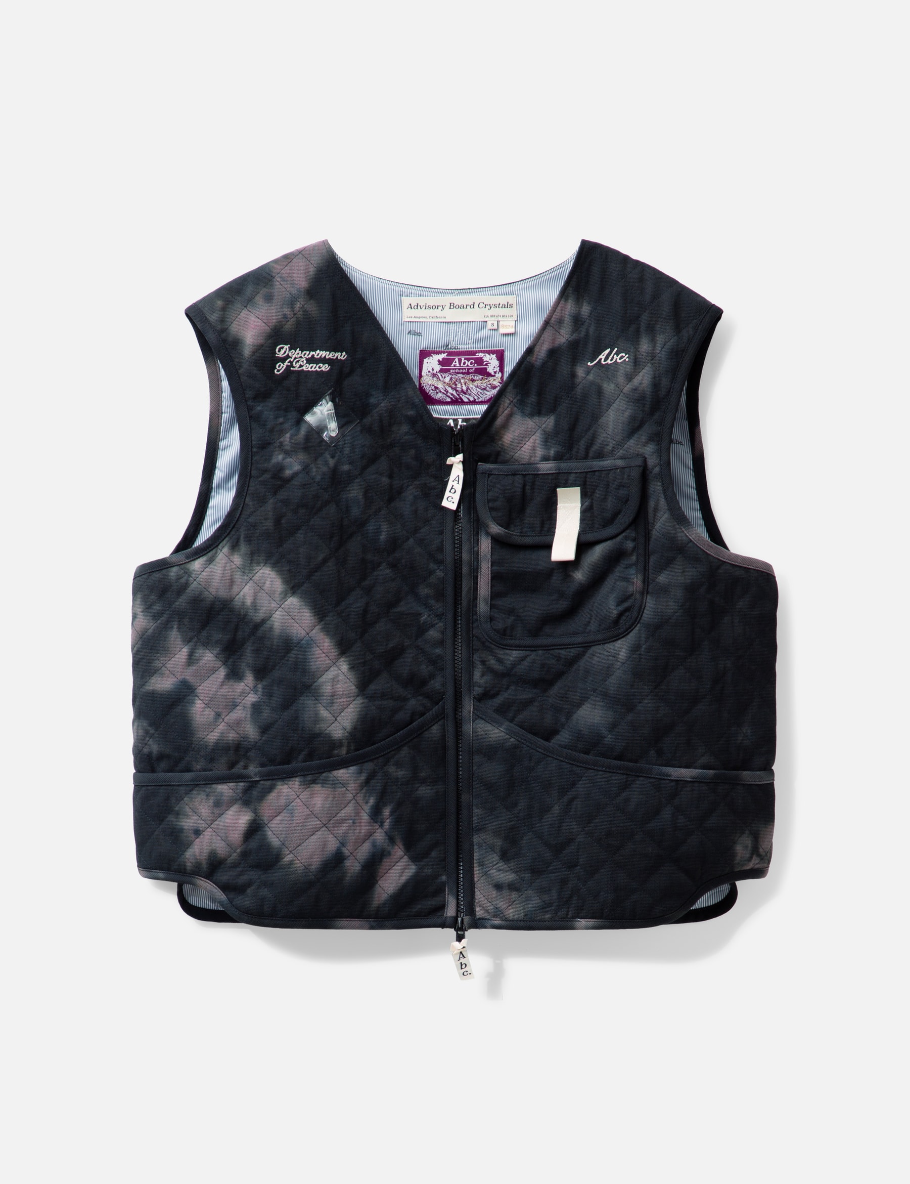 ABC. QUILTED STICKS AND STONES CARGO VEST view 16