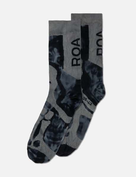 ROA ROA x and wander Bones Q-skin Technical Socks