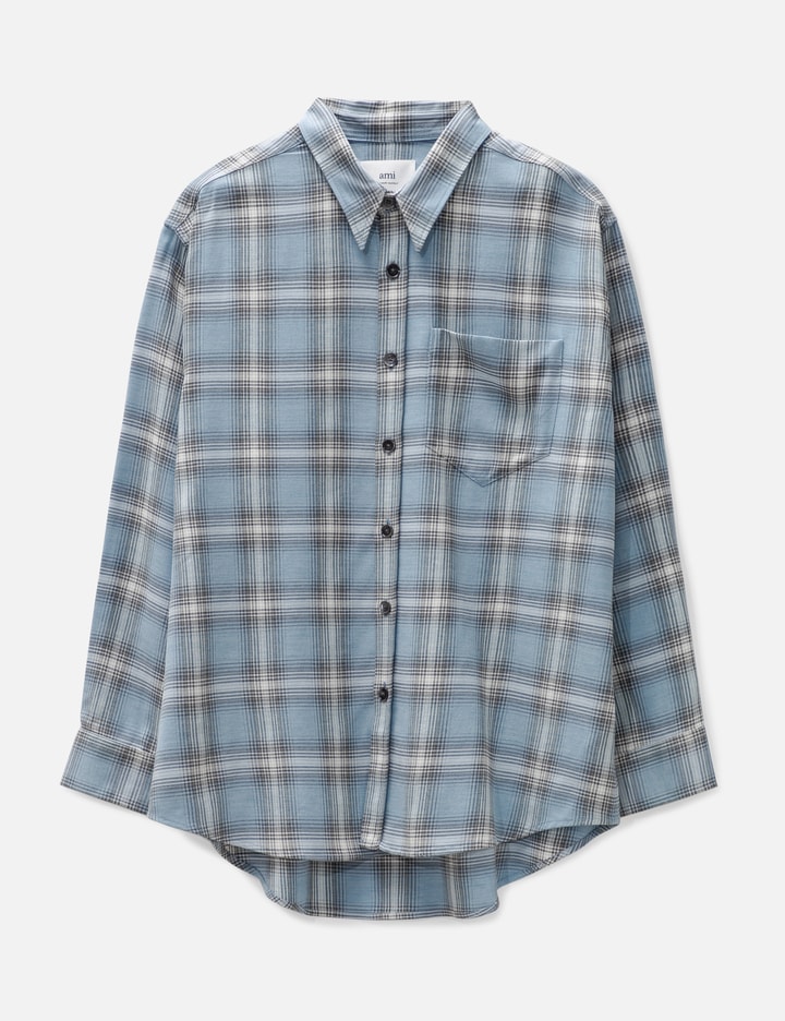 Oversize Overshirt With Patch Pocket Placeholder Image